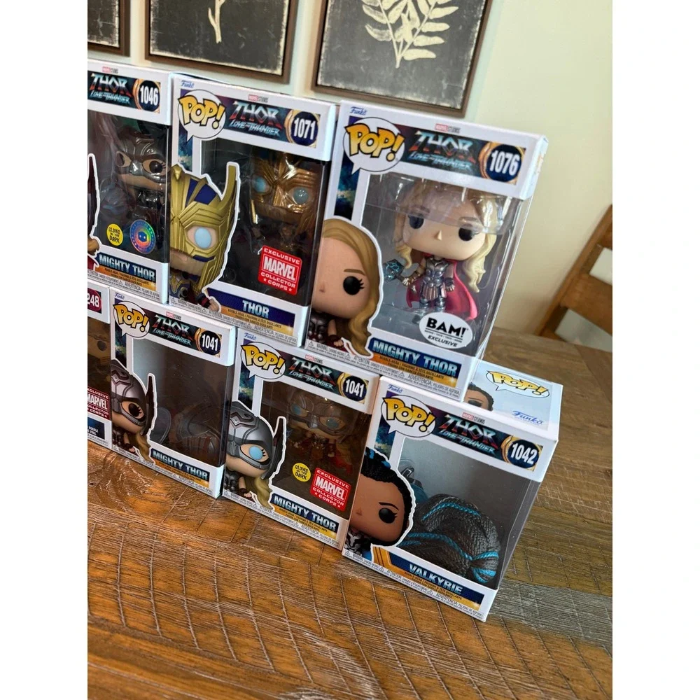 Funko Pop Marvel‎ Thor Love and Thunder Ragnarok LOT Exclusives GITD